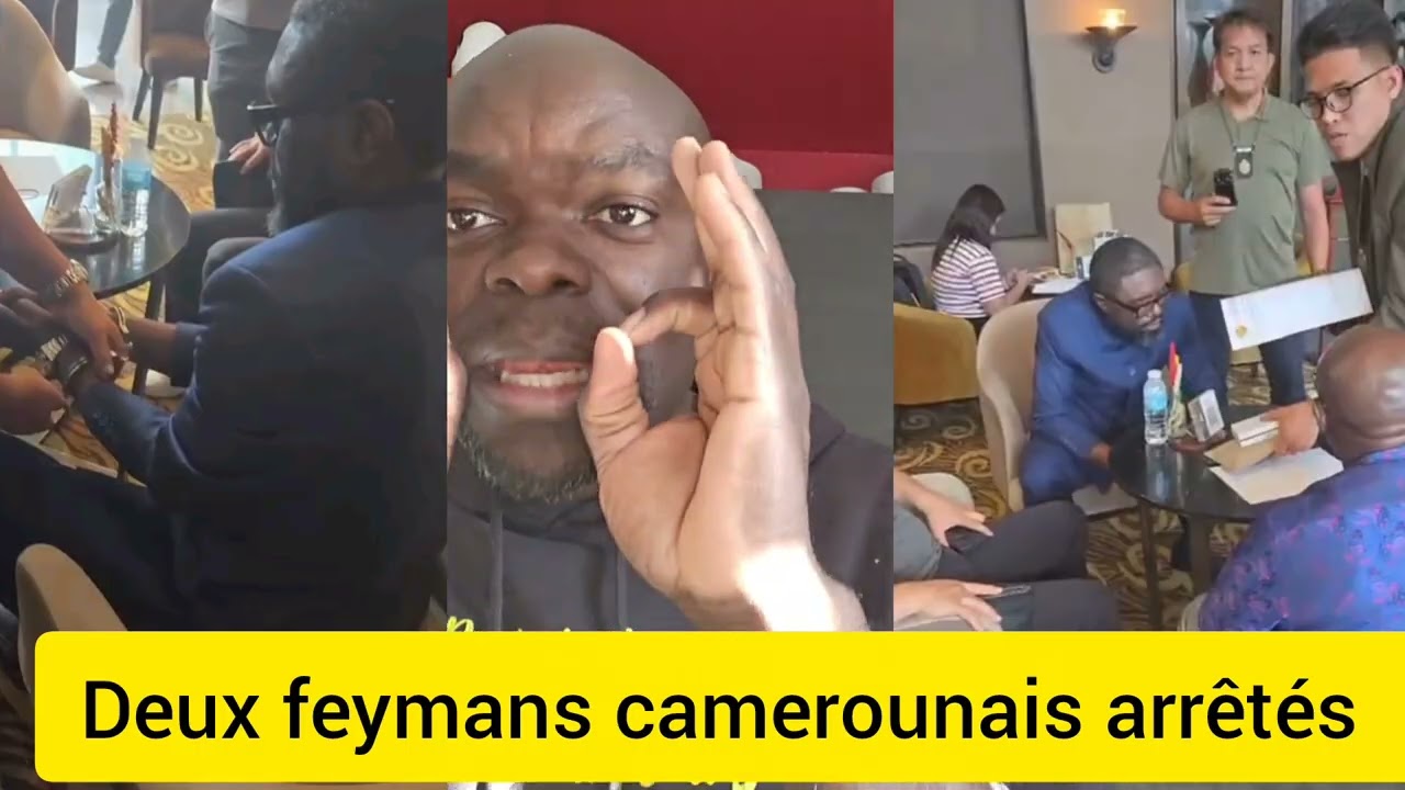 Deux feymans camerounais arr&ecirc;ter en Asie 