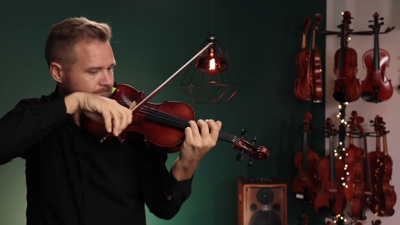 Ming Jiang Zhu and Scott Cao Violins for Glenn