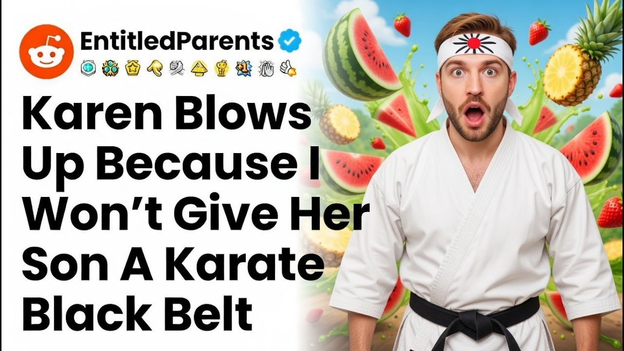 Worst Karen I've Ever Seen Blows Up As I Won't Give Her Son A Karate Black Belt r/EntitledParents