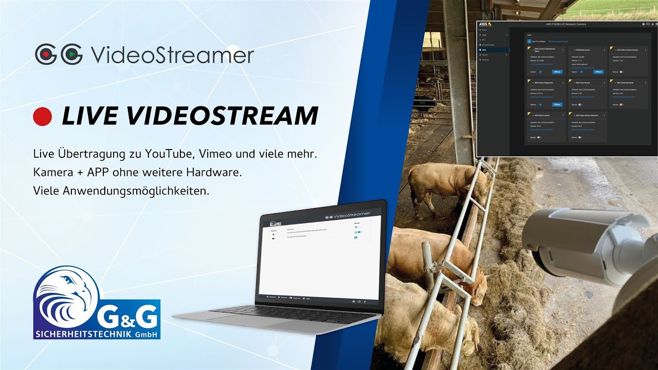 Installation und Einrichtung GG VideoStreamer App