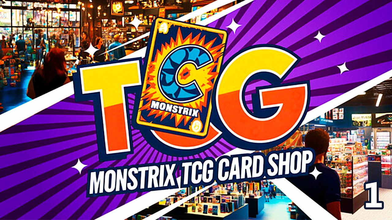 Симулятор Магазина Коллекционных Карточек ► Monstrix TCG Card Shop #1