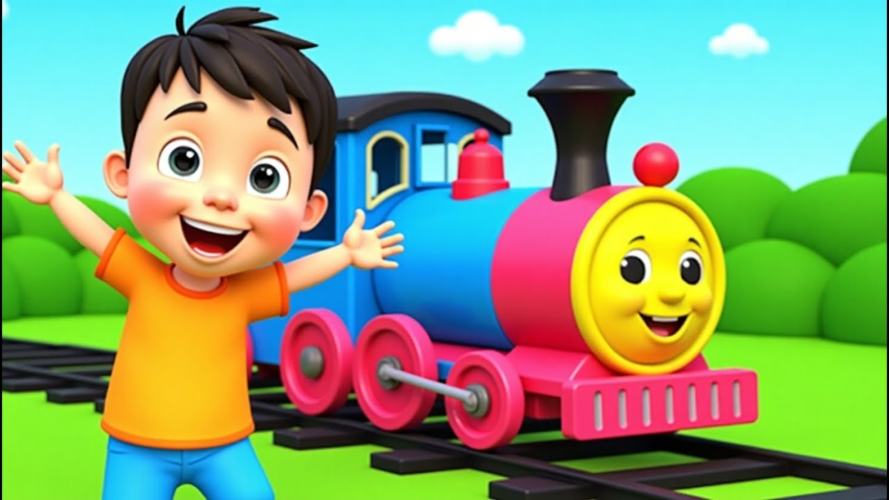 Gaadi Aayi Chuk Chuk Chuk | Kalu  Madari Aaya | Train Rhymes for Kids | Hindi Nursery Rhymes