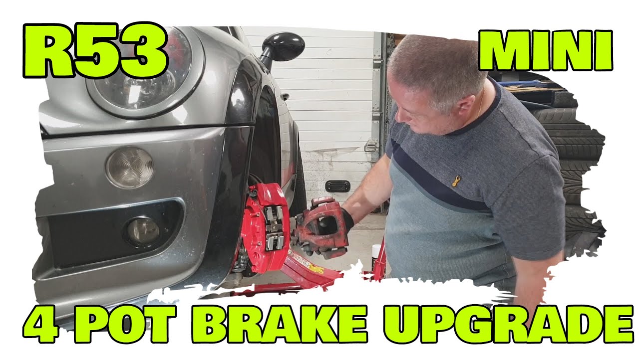 R53 MINI Big Brake Upgrade - BUDWEG 4 POT