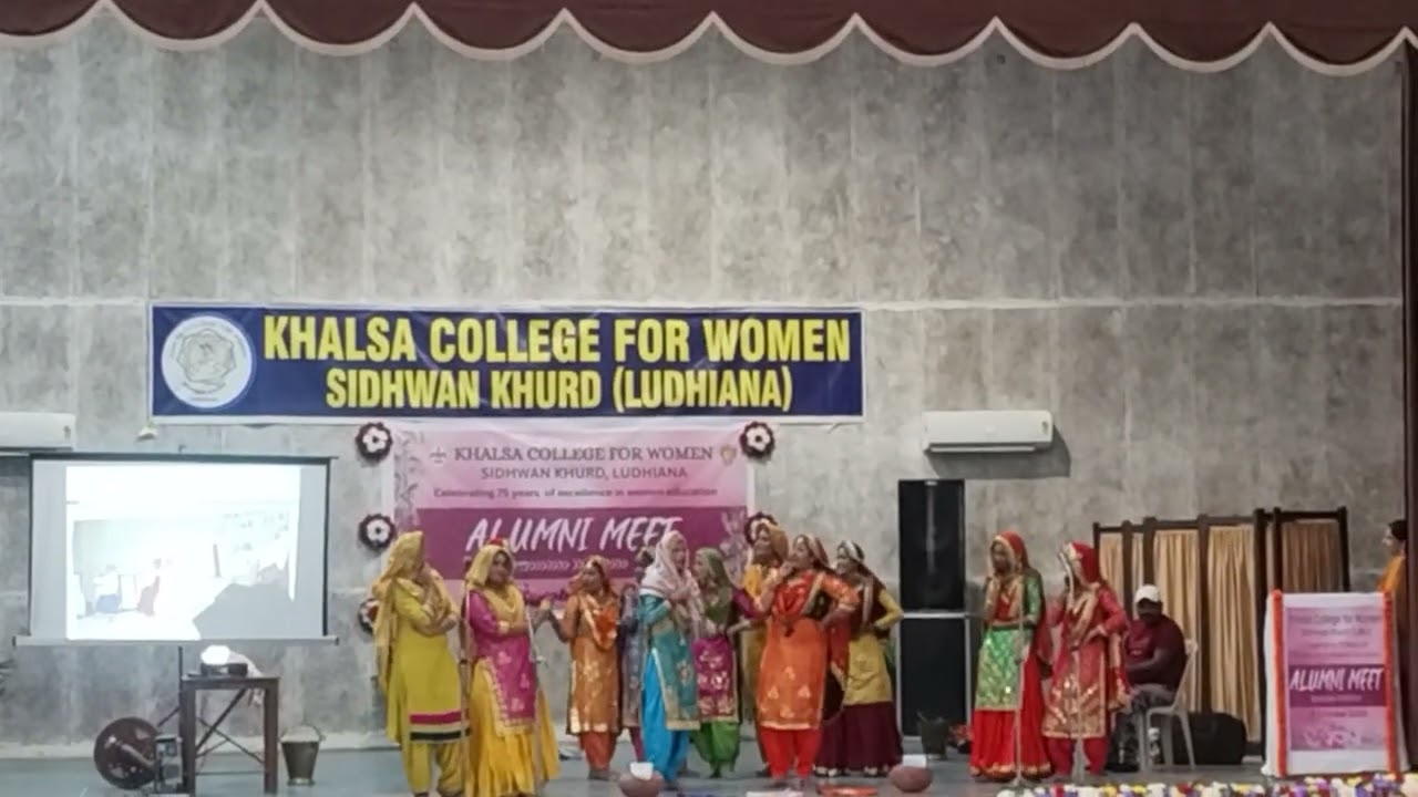 ##ਗਿੱਧਾperformanceonAlumnimeet