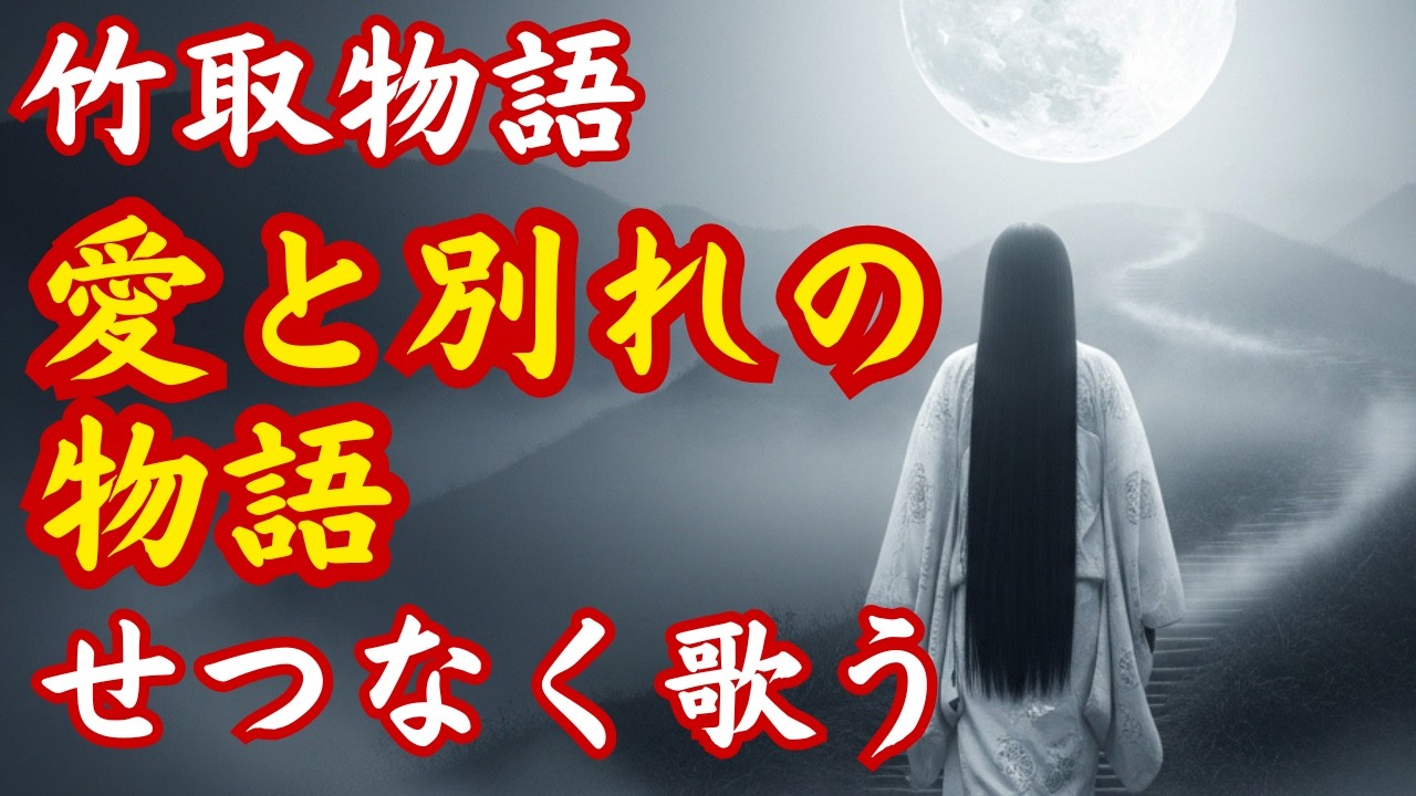 【竹取物語】愛と別れの物語をせつなくバラードで歌う