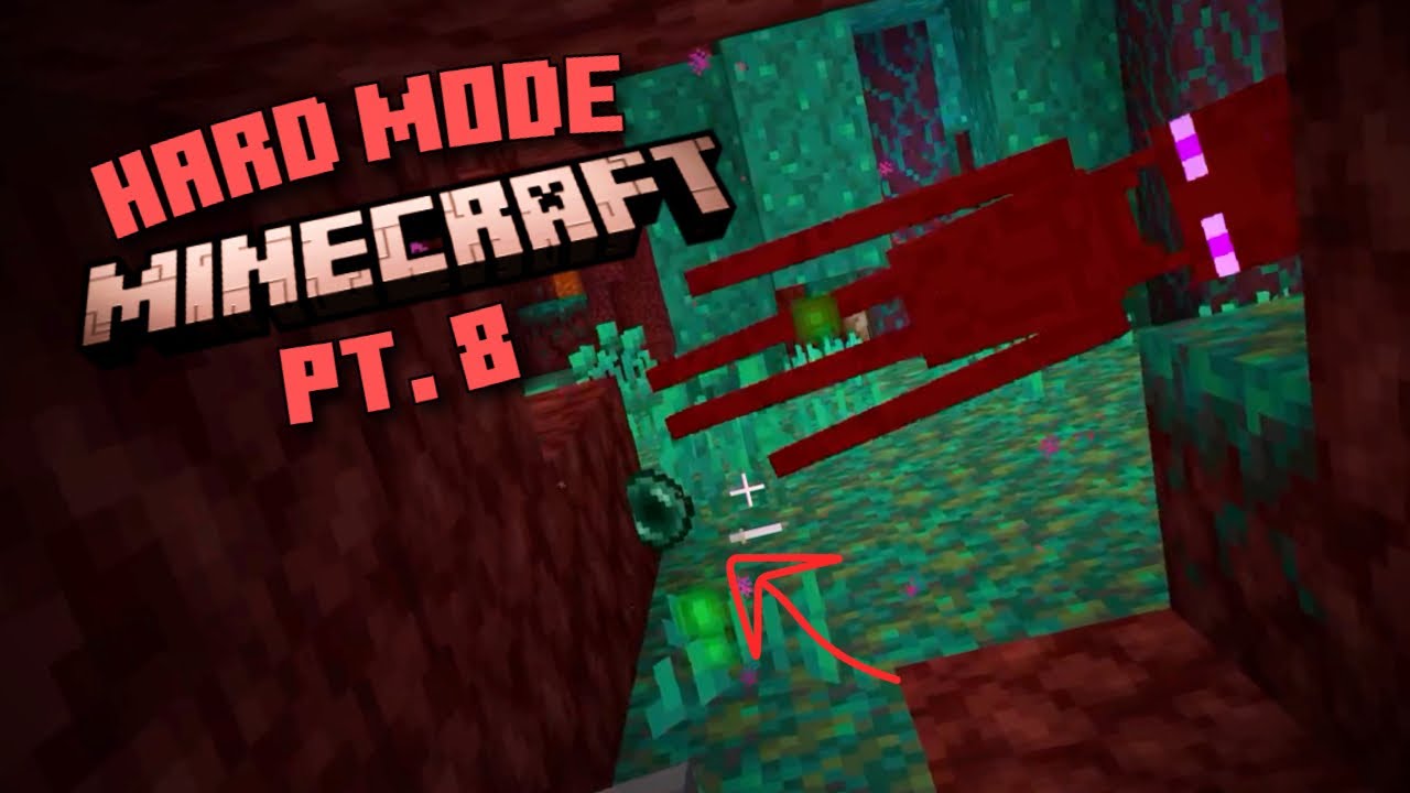 Grinding For Ender Eyes - Hard Mode Minecraft Pt. 8