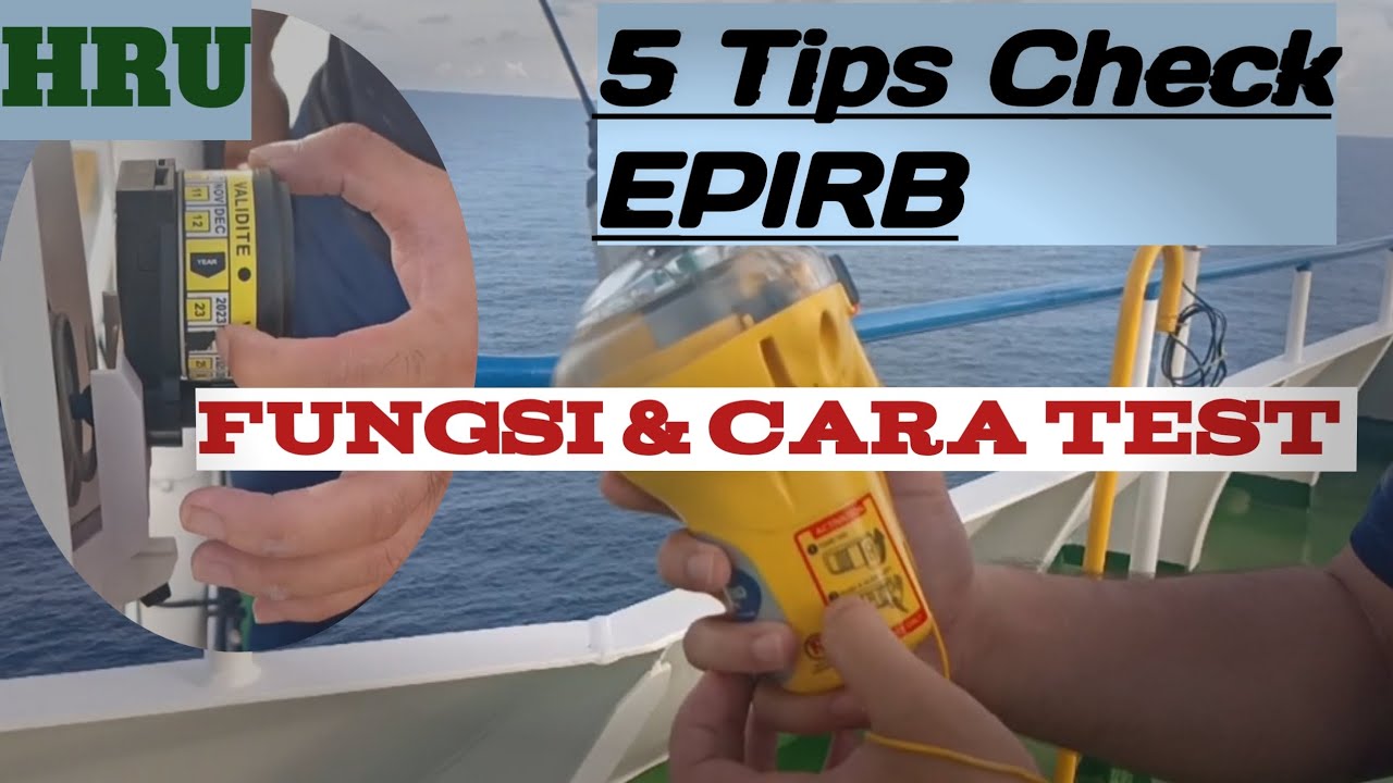 Cara Tes EPIRB Di Kapal