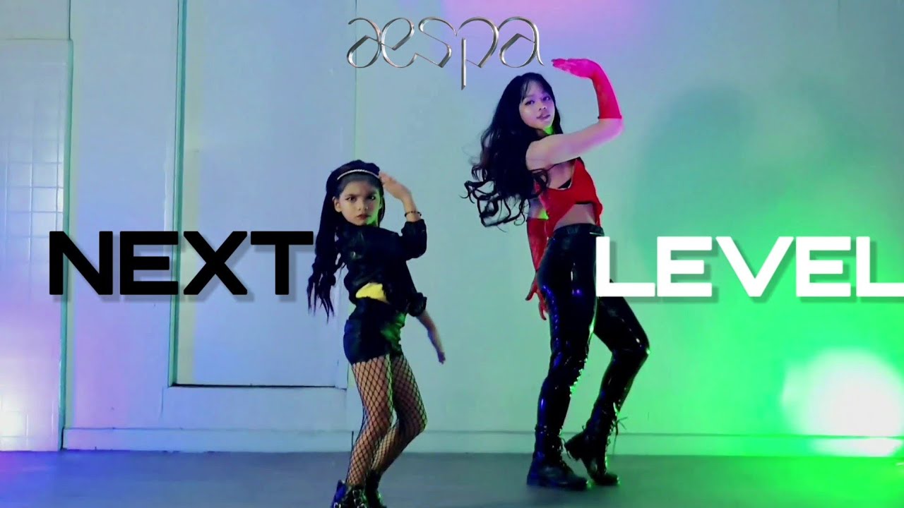 Aespa - Next Level Dance Cover w/ 7-year-old EJ