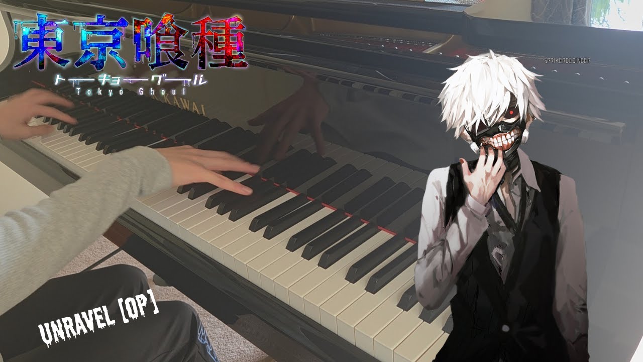 Unravel - Tokyo Ghoul Opening 1 piano cover (shortened)