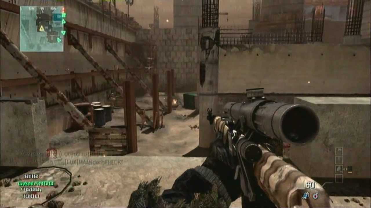 MW3 Live Dragunov :: Gritos y camperos en un mismo vídeo :: HD
