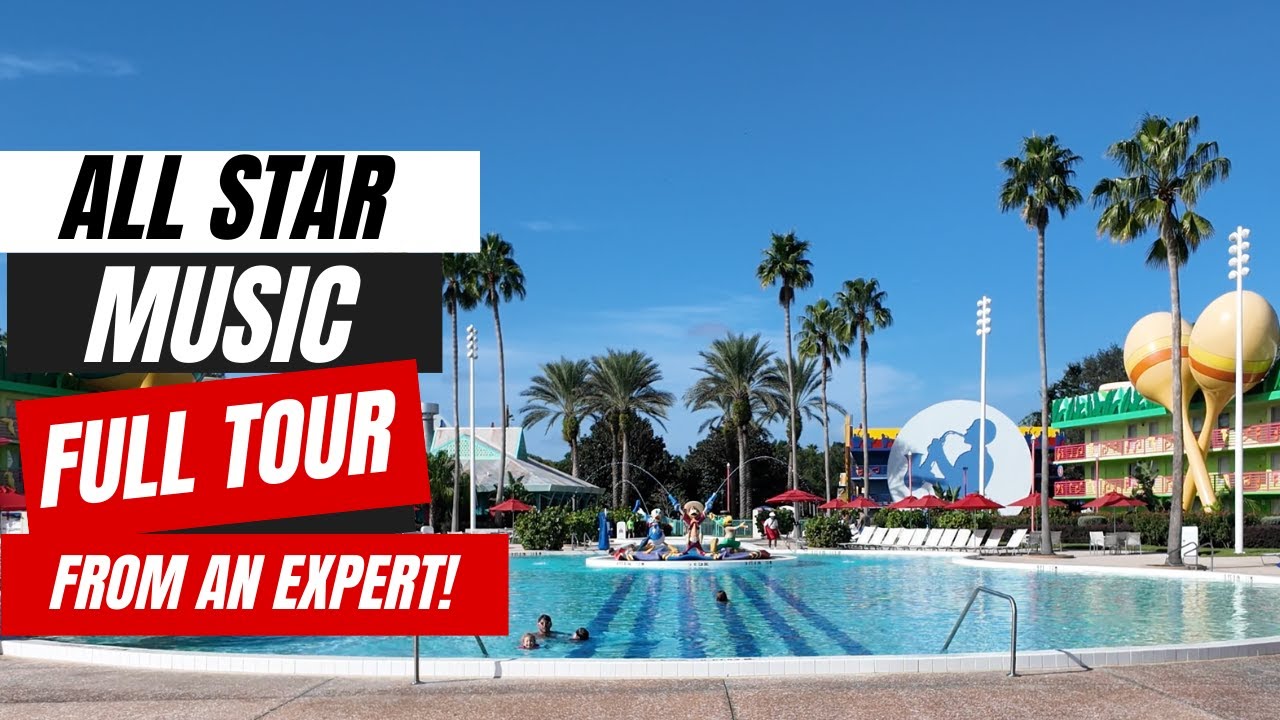 Disney's All-Star Music Resort Full Tour and Review 2025 | Refurbished Resort and More!