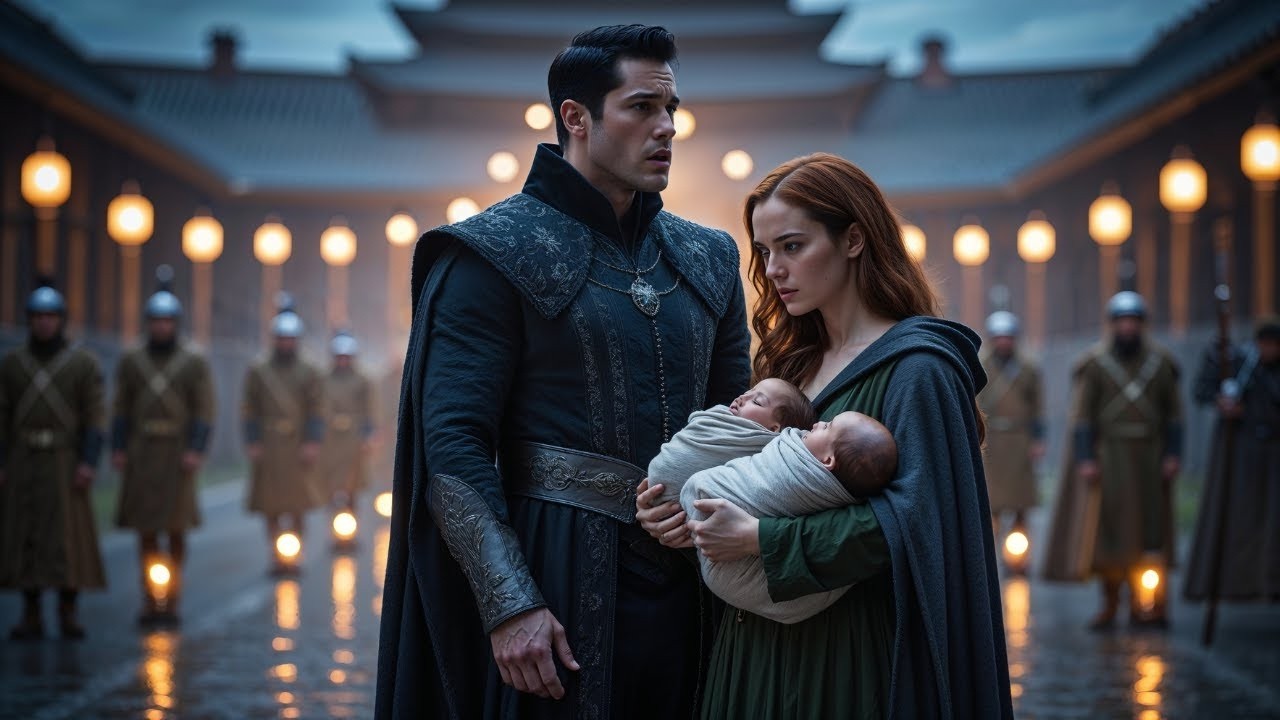 Alpha King Sees Rejected Omega Cradling His Twin Pups — And Realizes Who She Really Is
