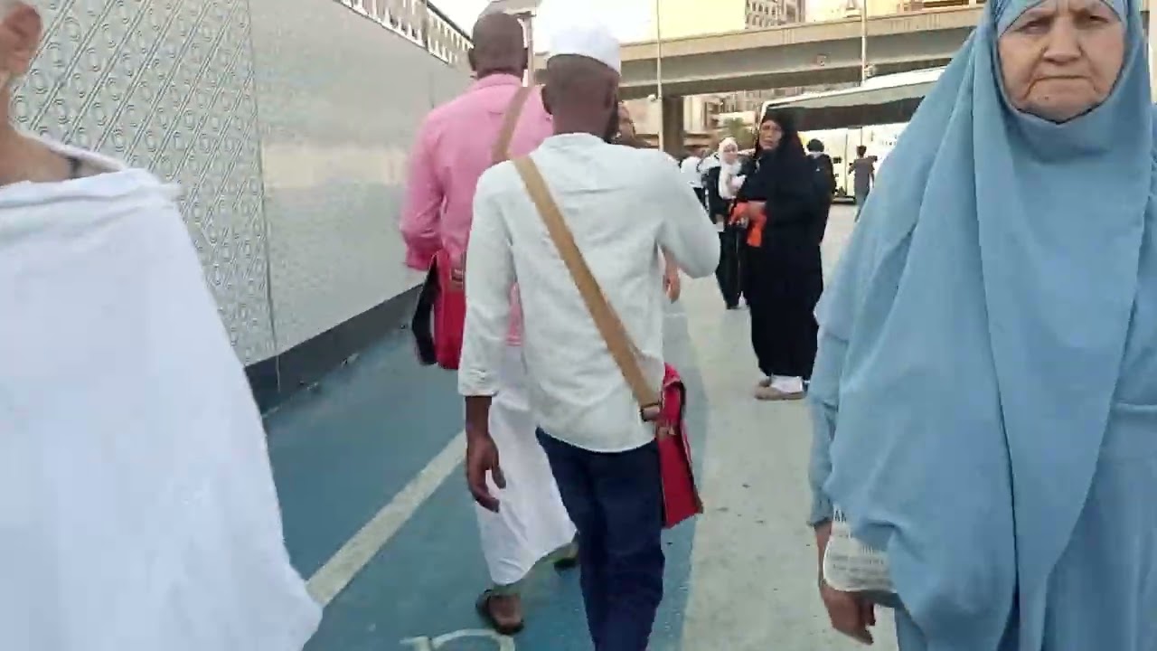 الطريق من الحرم الى فندق ماسات البدائع 1