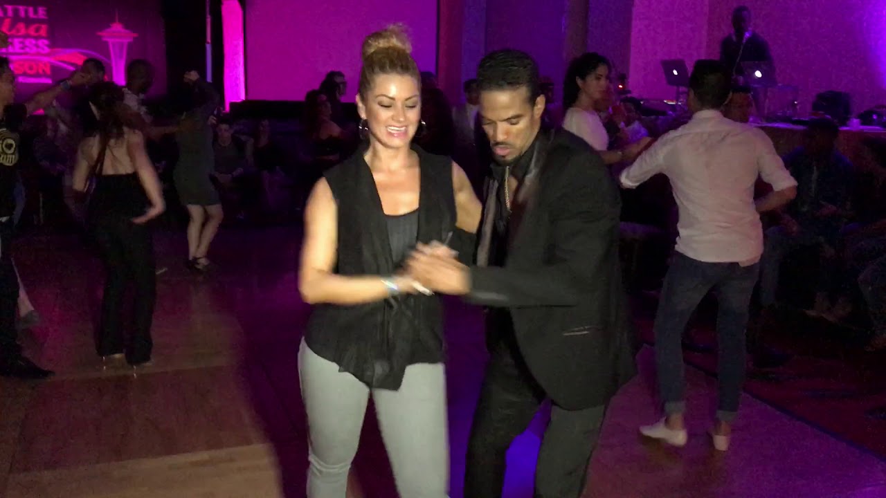 MAYKEL FONTS  & JORJET  ALCOCER MAMBO DANCE  @ SEATTLE SALSA CONGRESS 2016