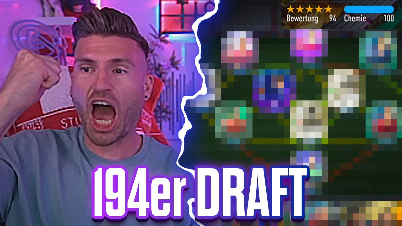 OMG! SIMON BAUT 194er DRAFT im DRAFT BATTLE 😱🔥 Tisi Schubech Stream Highlights