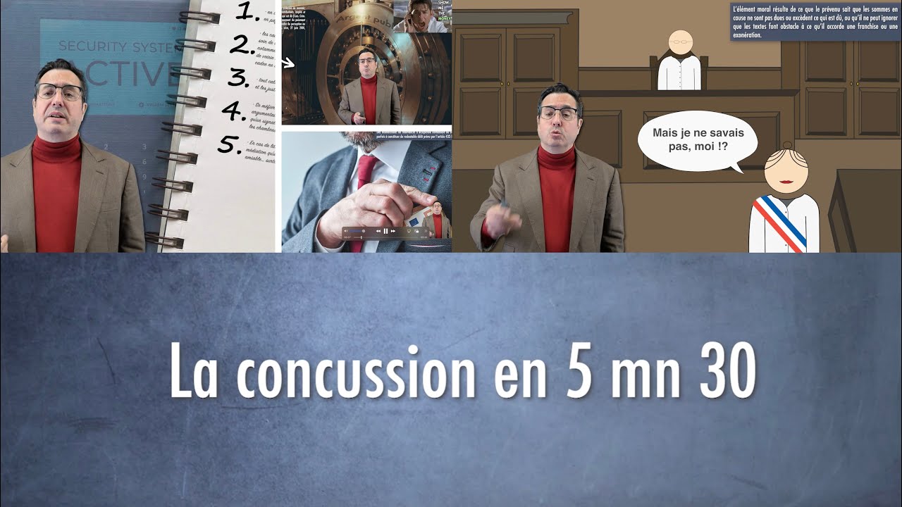 La concussion en 5 mn 30