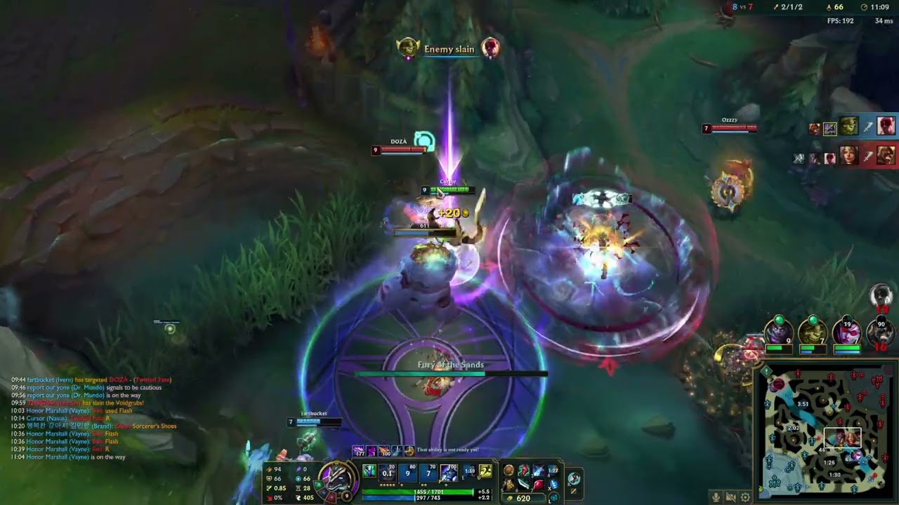 [03/17] Nasus vs Twisted Fate (NA E2 Patch 26.5)