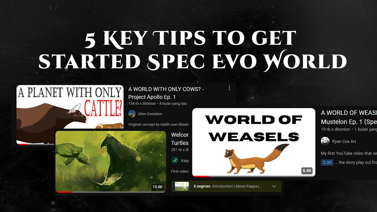 How to Build a Spec Evo World Like the Pros