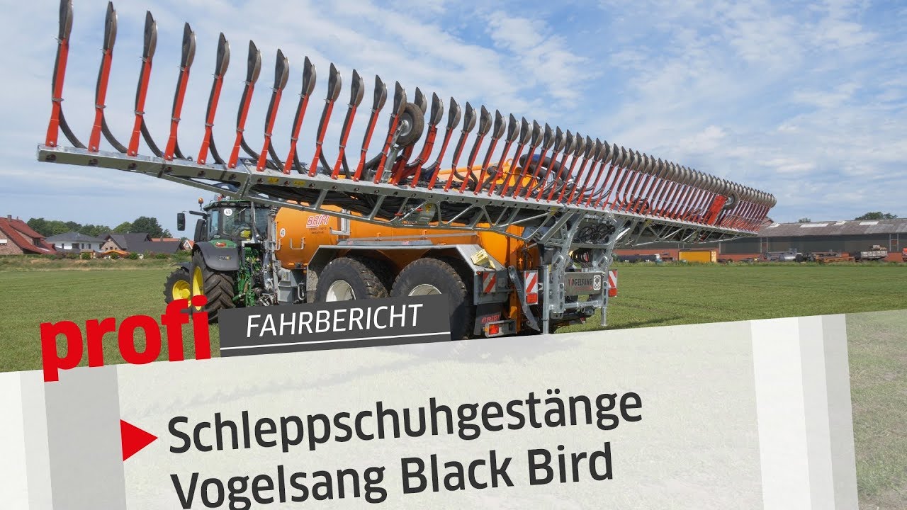 Black Bird: Vogelsang Schleppschuhgestänge  | profi #Fahrbericht