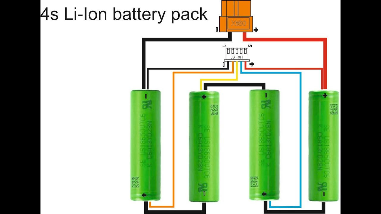 Home Made 4s Li-Ion Battery Pack for Long Range Quad