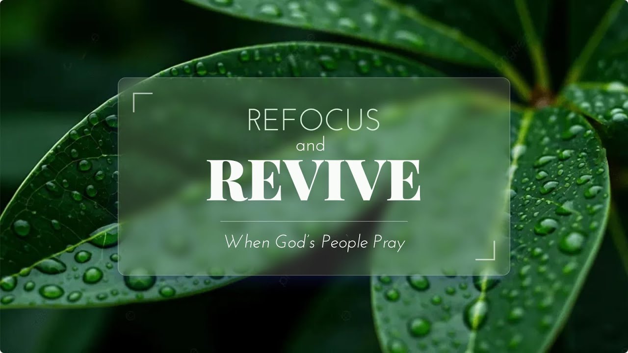 Refocus and Revive: Do the Next Right Thing (01/25/2026)