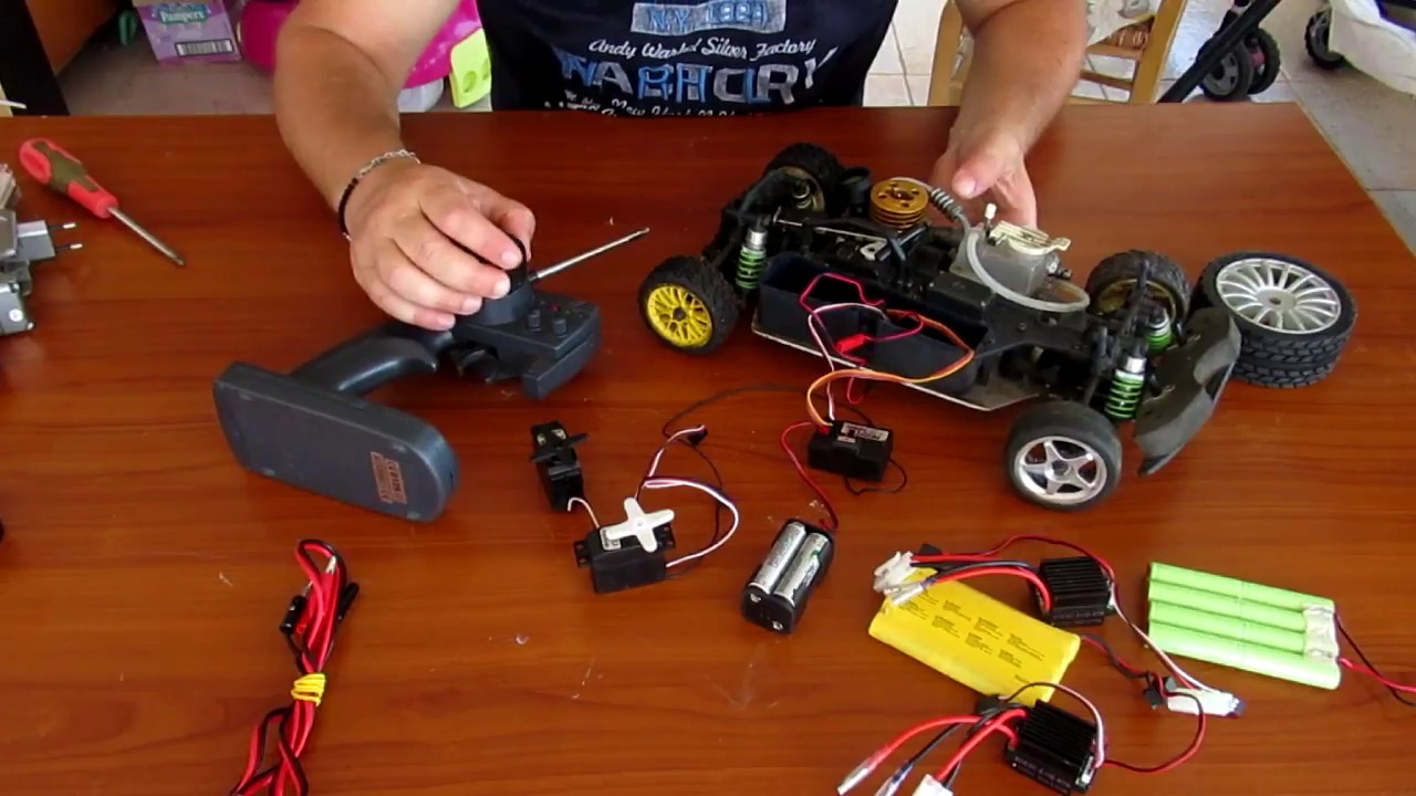 Come montare i servo comando su una ricevente RC