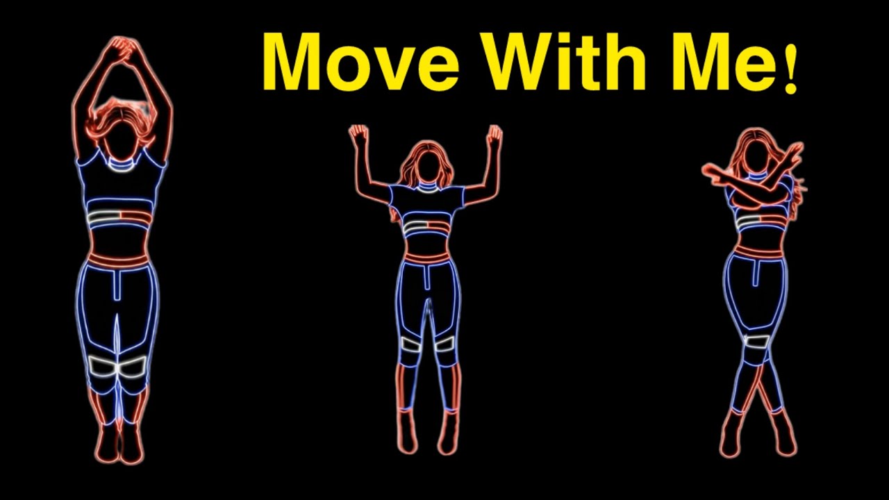 Complete Full-Body Interactive Warm-Up/Try Not to Stop! 4 Cool Interactive Moves (Fast & Fun)