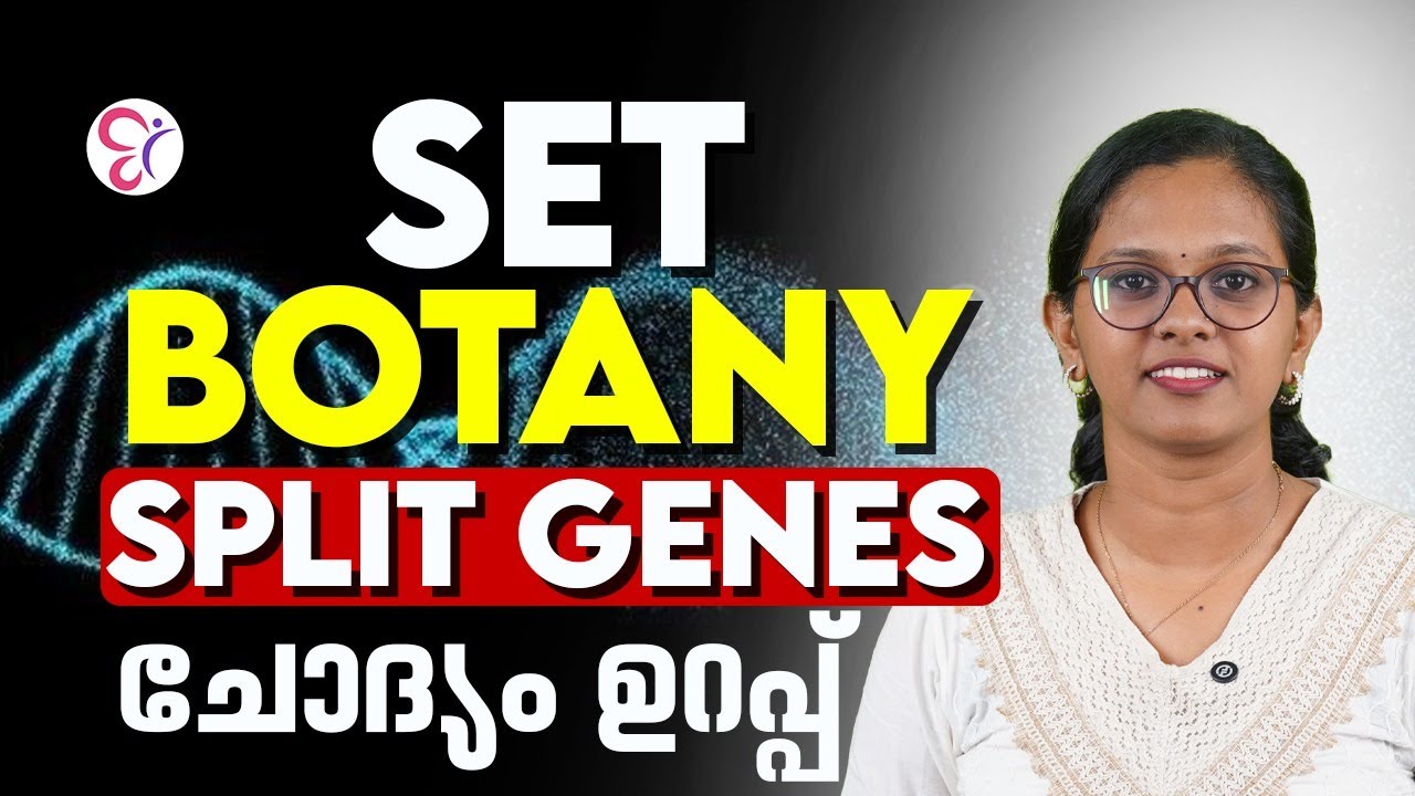SET BOTANY  SPLIT GENES ചോദ്യം  ഉറപ്പ്.❗❗ SET EXAM COACHING CLASS | KERALA SET EXAM 2026