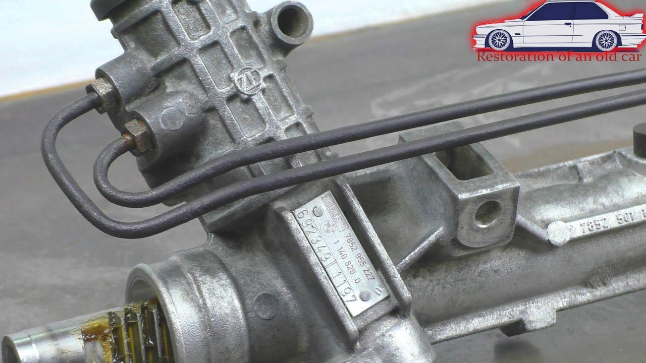 Восстановление  Текущей Рулевой Рейки BMW E36