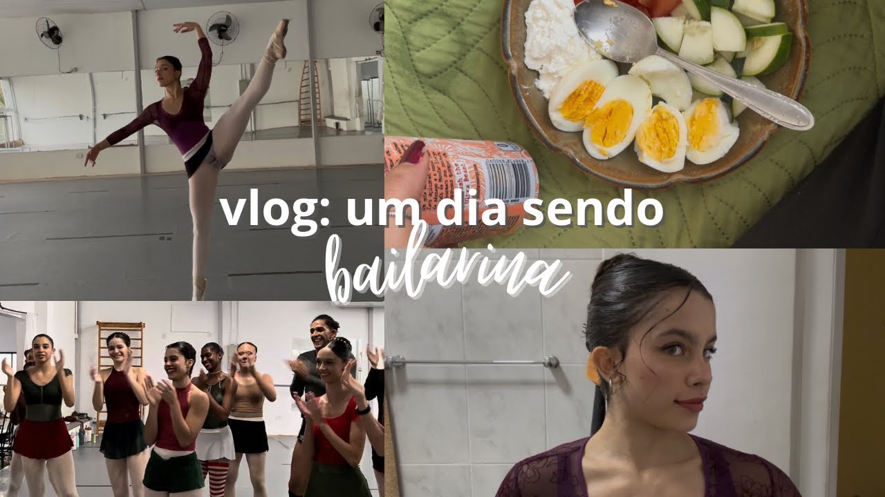 vlog: minha rotina como bailarina | &uacute;ltima aula de ballet do ano 