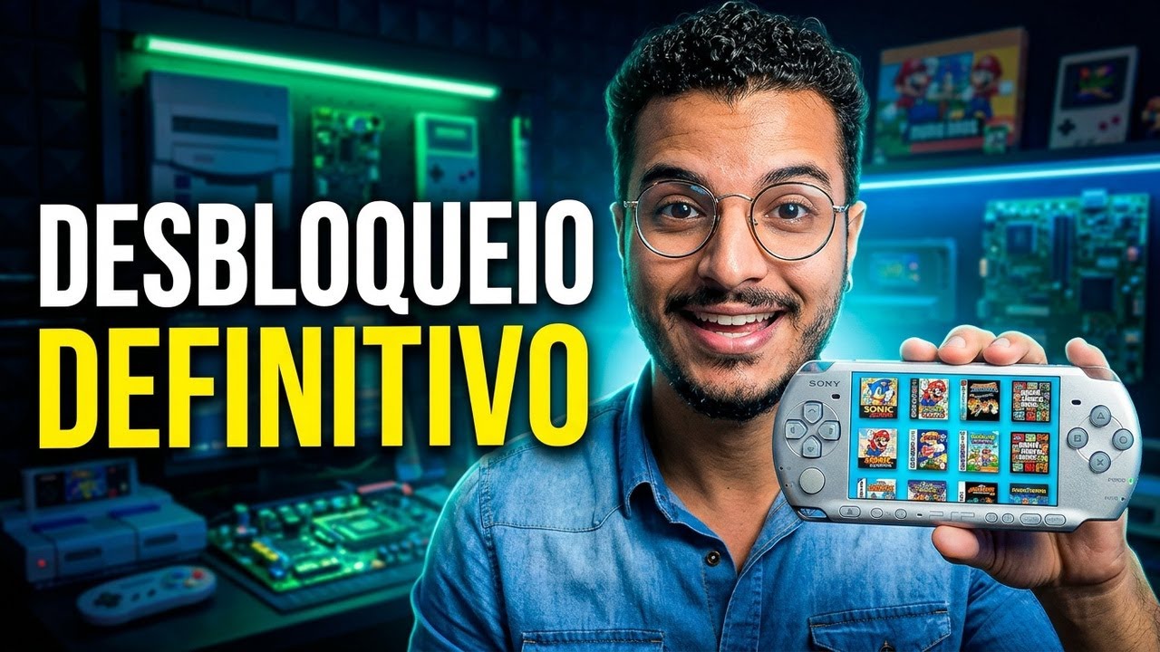 GUIA DESBLOQUEIO DEFINITIVO PSP 2025 (Todas Versões)