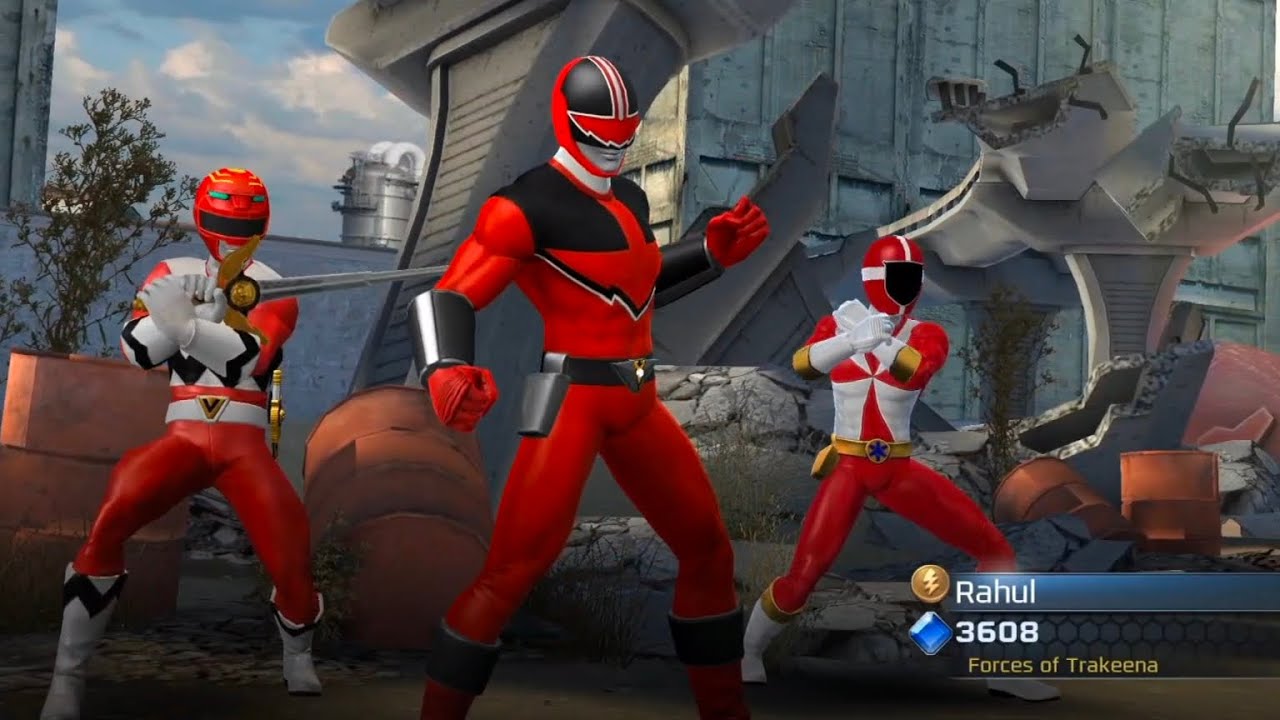 Eric Myres Quantum Ranger from Time Force with Carter & Leo | Power Rangers Legacy Wars Gameplay