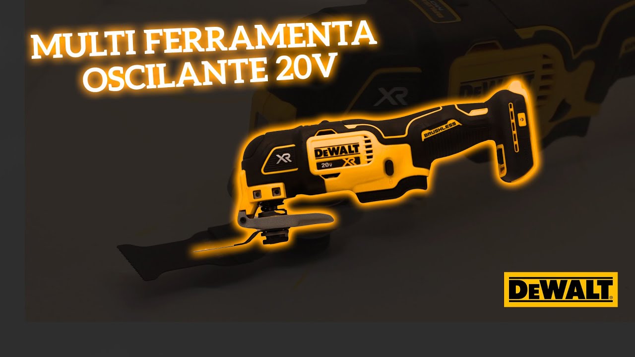 MULTIFERRAMENTA OSCILANTE 20V DCS356B (DEWALT)
