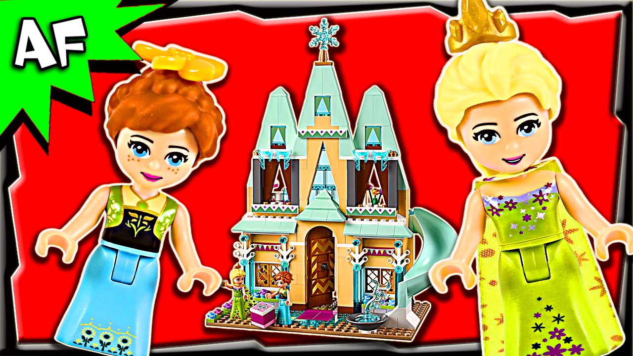 Lego Disney FROZEN Arendelle Castle Celebration 41068 Stop Motion Build Review