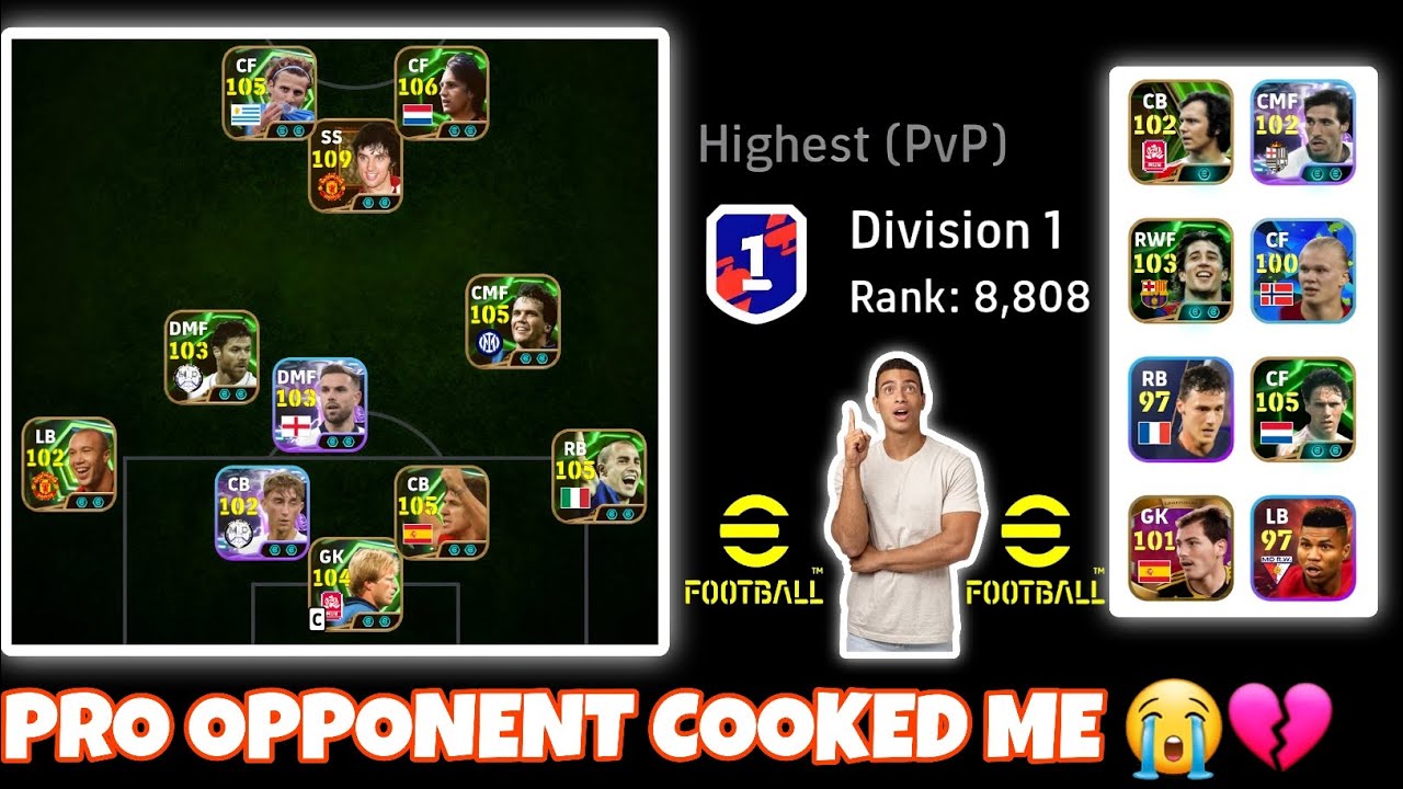 FRIENDLY MATCH 🆚 PRO OPPONENT 😮 // PAINFUL LOSS 😭 #efootball 