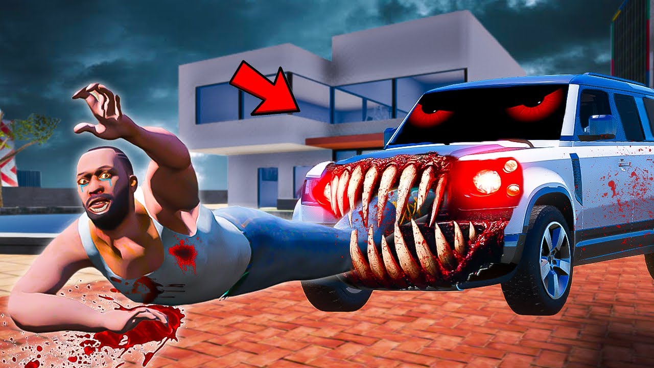 Haunted Car Vs Franklin in Indian Bike Driving 3d