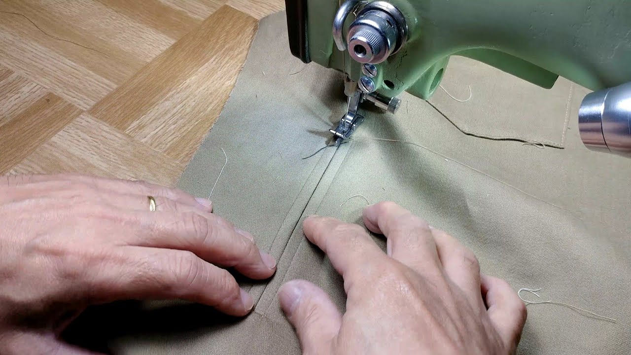 How to Sew Double-Welt Pocket with Zipper _ Beginner's Guide