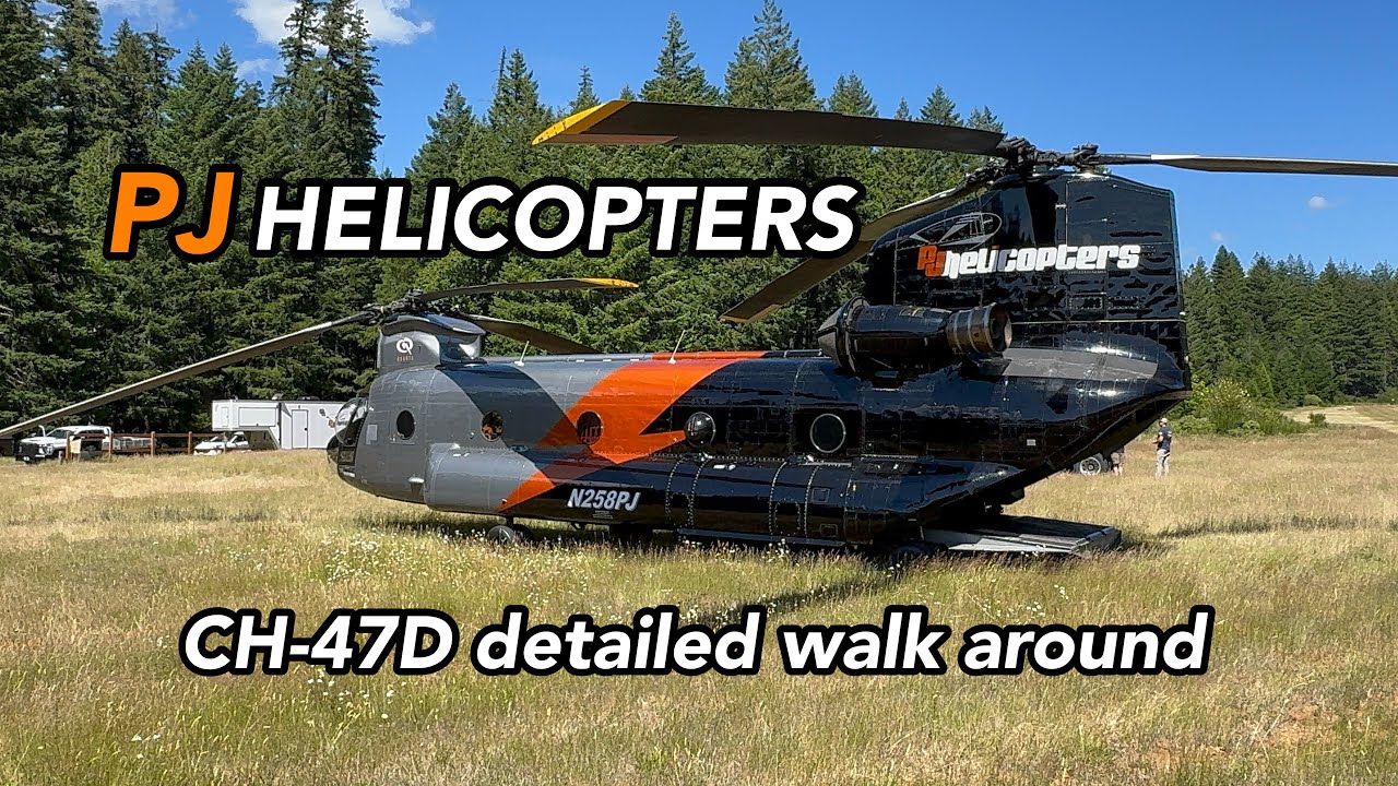 PJ Helicopter CH-47D detailed walk around
