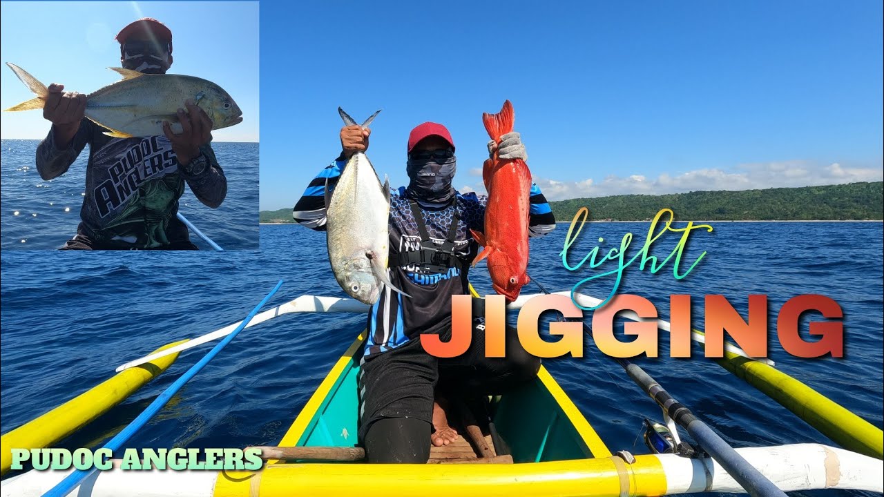 IBA'T IBANG ISDA ANG KUMAGAT SA 60 grams JIG NI BOS JUN | LIGHT JIGGING IN ILOCOS SUR