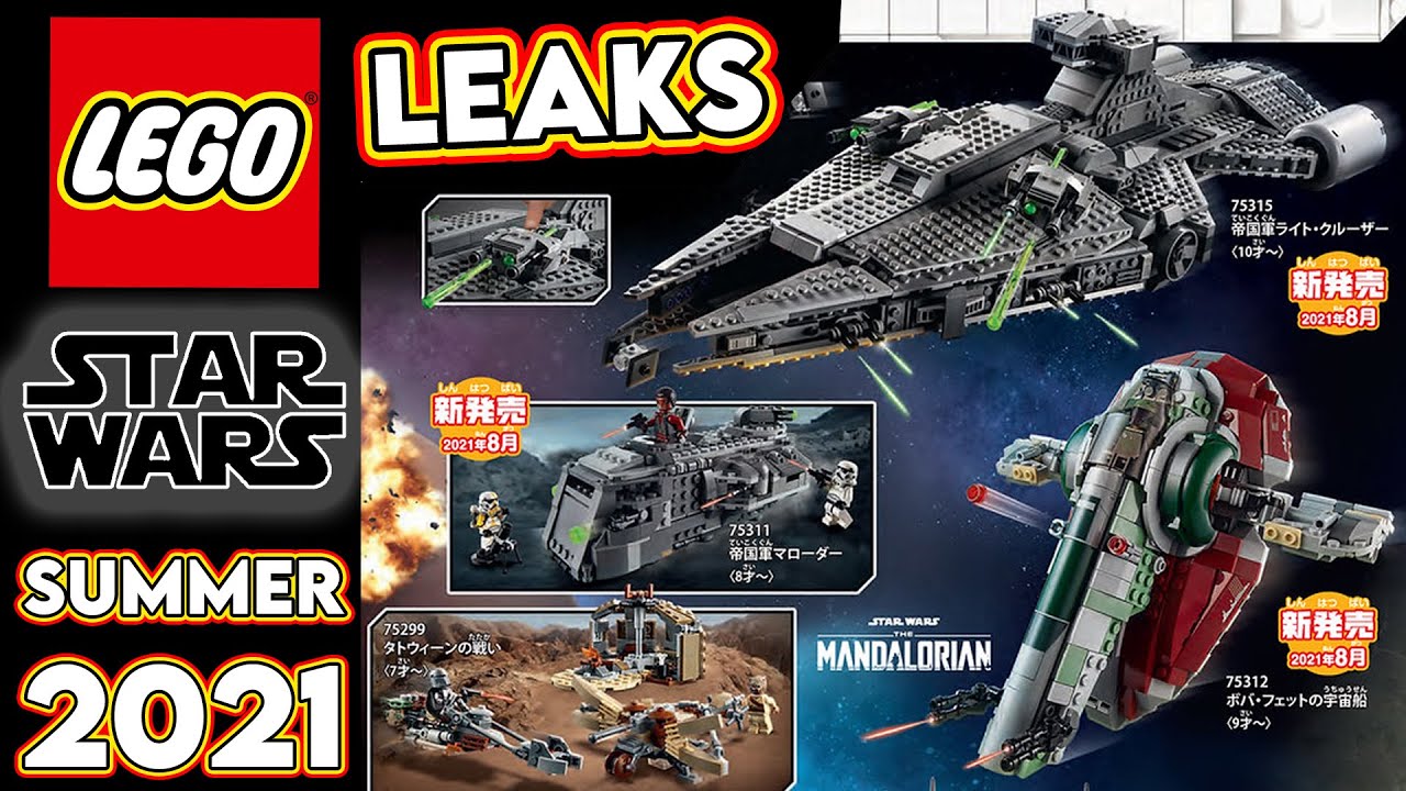 NEW LEGO STAR WARS SUMMER 2021 LEAKS!!