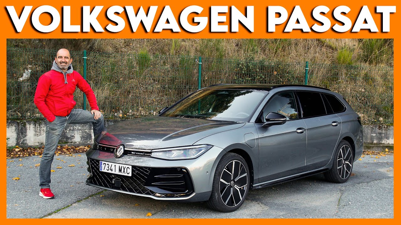 VW PASSAT ⭐ Prueba Phev de 272 CV ⭐ Familiar etiqueta Cero 🚗🔌