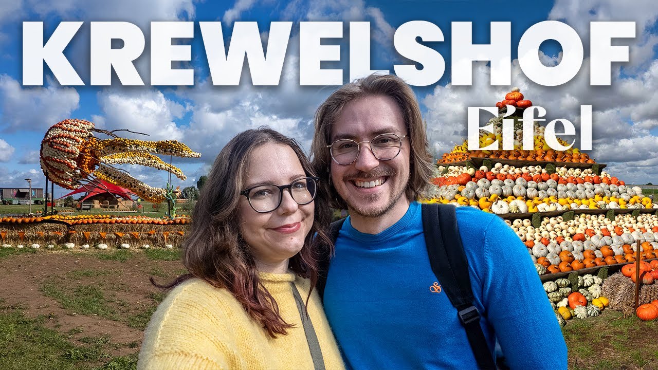 KREWELSHOF EIFEL - lohnt sich der Besuch von NRWs größter Kürbisschau?