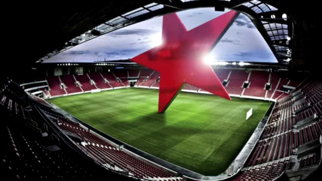 Kde tisíce nás jsou, pro Slavii žijou!