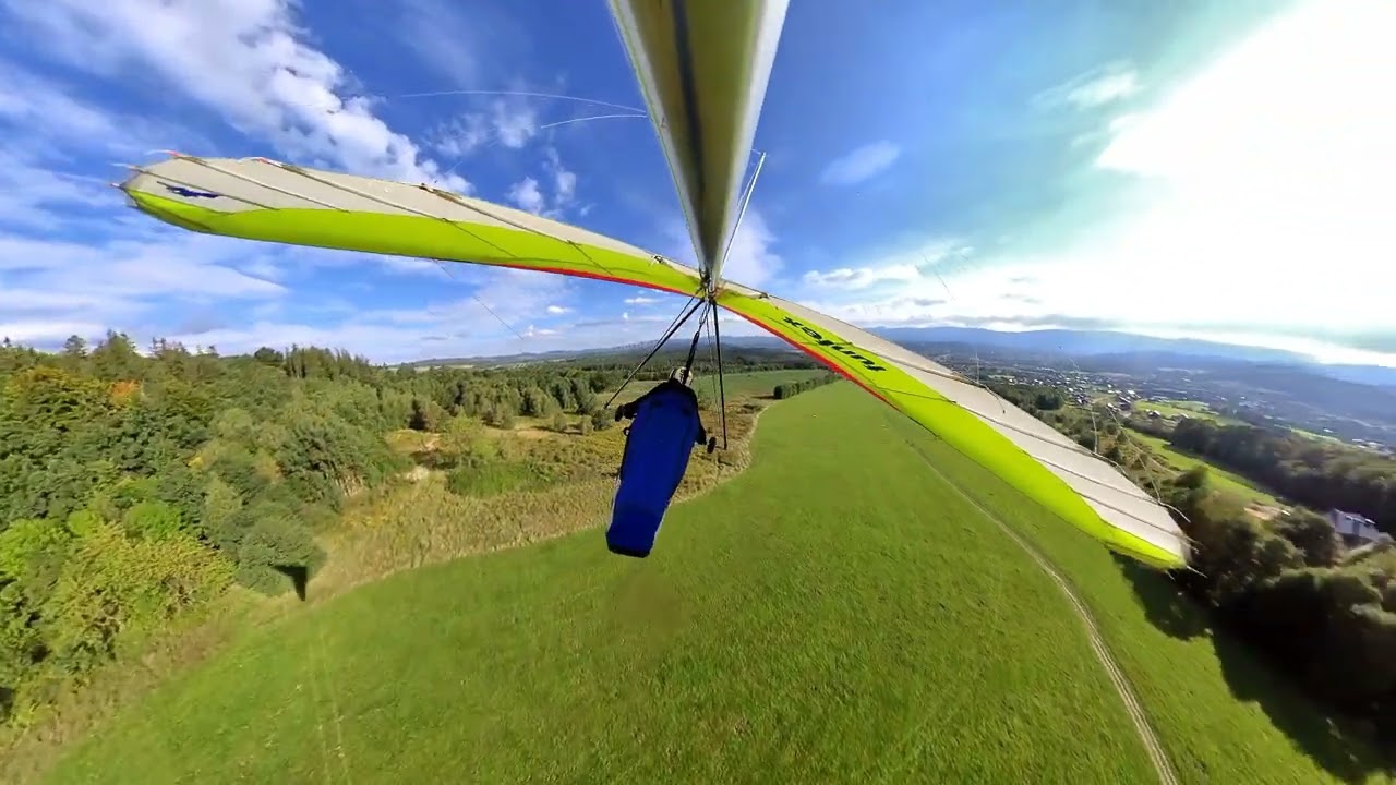 Zlot Jeżów Sudecki lotnia FUNFEX Hang Gliding