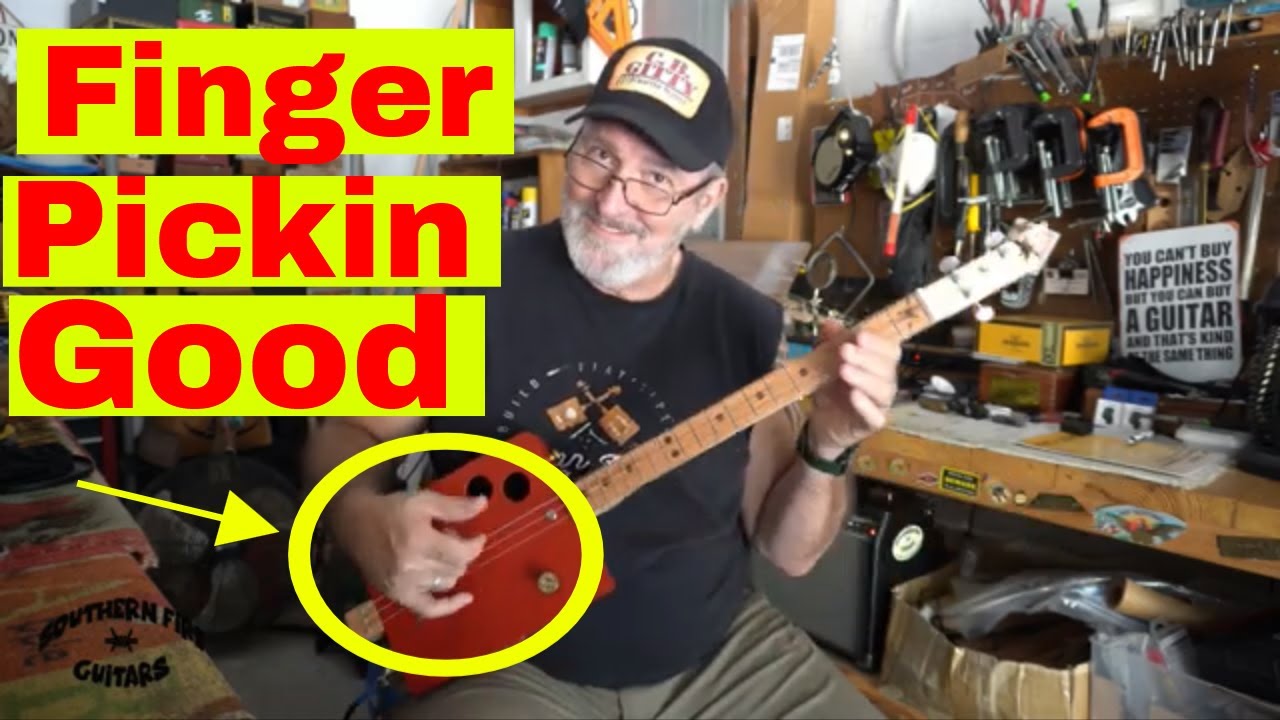 Cigar Box Guitar - Finger Pickin Good