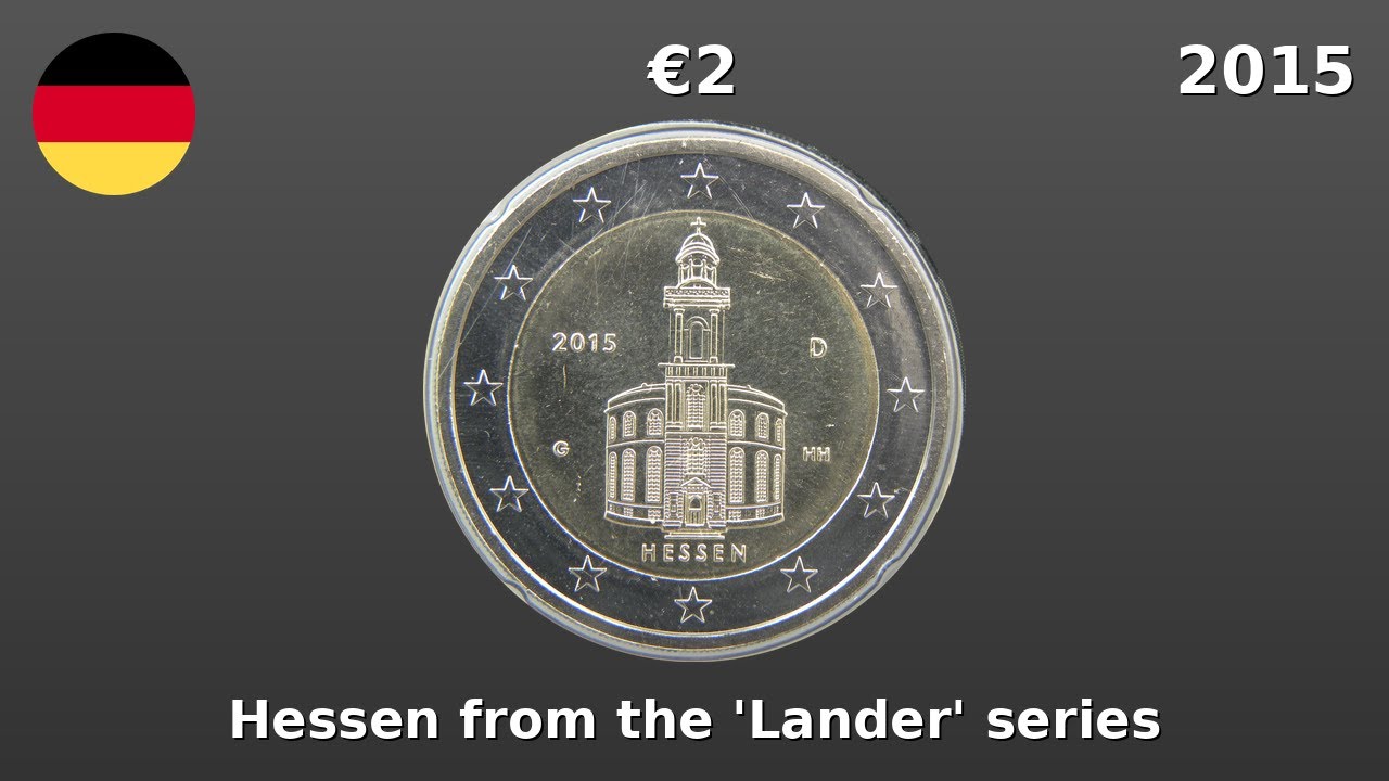 Germany 2015  - 2 Euro Coin - Hessen from the 'Lander' series (G)