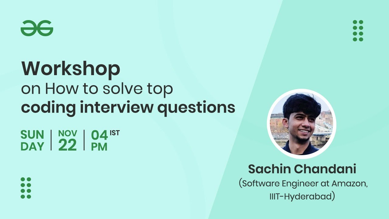 #Skillitup | Workshop- How to Solve Top Coding Interview Questions (Real-Time Approach)