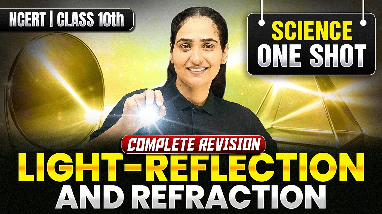 Class 10 Science Light: Reflection and Refraction | English Medium | HBSE | Science Oneshot Revsion
