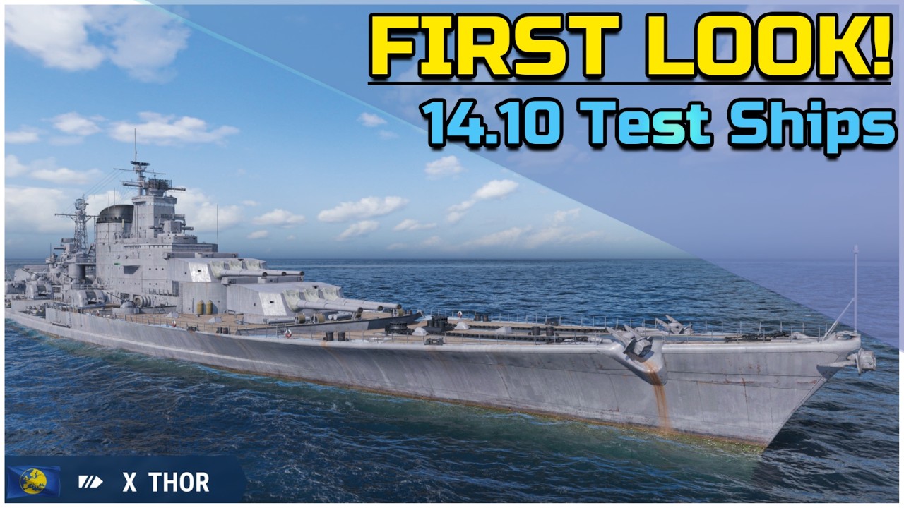 First look Thor, Messina: 14.10 Test Ships