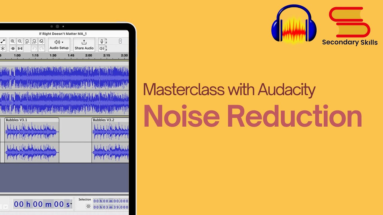 Noise Reduction in Audacity | Secondary Skills